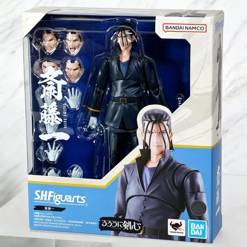 

Brand new in stock Bandai genuine SHF Saito Ichiro manual model assembly toys collection ornaments holiday gift decorations
