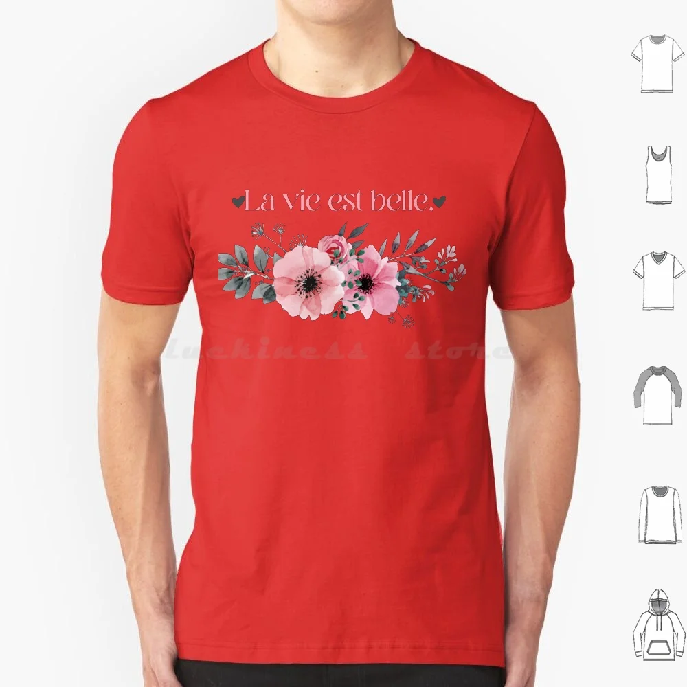 Camiseta Copie De La Vie Est Belle de algodón para hombre y mujer, estampado DIY, Dont Just Exist Live La Vie Est Belle La Vie Est Belle francés