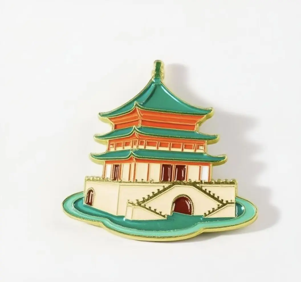 แม่เหล็กติดตู้เย็นไม้และเรซินการท่องเที่ยวมณฑลส่านซี