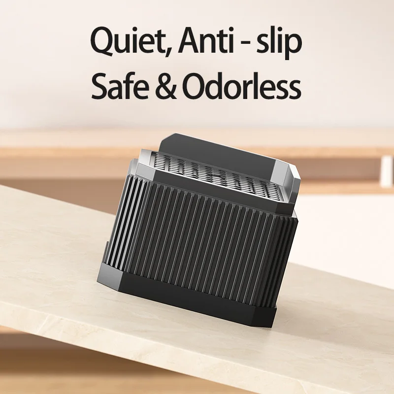 Adjustable-Height Square Furniture Risers: High Load-Bearing, Triple Anti-Slip, Ideal For Sofa, Table And Chair Leg Protection