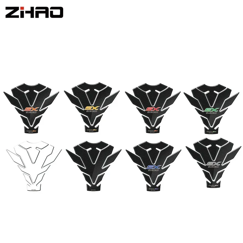For Kawasaki Z1000SX 2017 2018 3D Motorcycle Fuel Tank Pad Protective Stickers Decals Fishbone Protective Decals