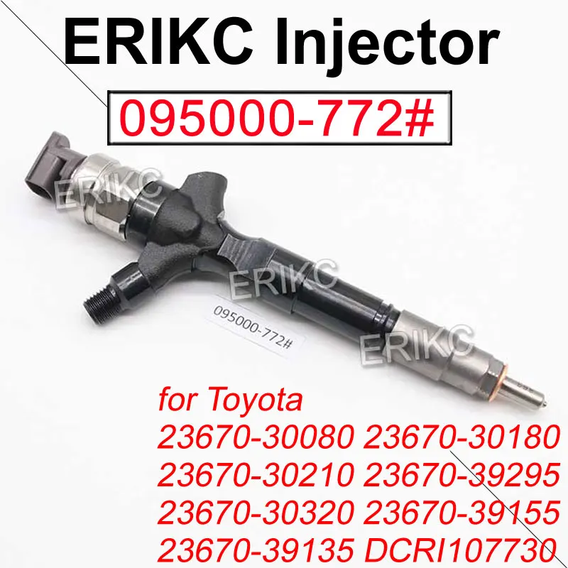 

095000-7720 Fuel Injector Nozzle 095000-7721 Diesel Common Rail Injection for DENSO 23670-39135 Toyota Landcruiser prado 3.0 D