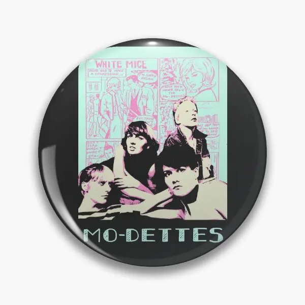 Mo Dettes Post Punk  Soft Button Pin Badge Creative Gift Cute Lapel Pin Lover Hat Brooch Funny Cartoon Decor Clothes Collar