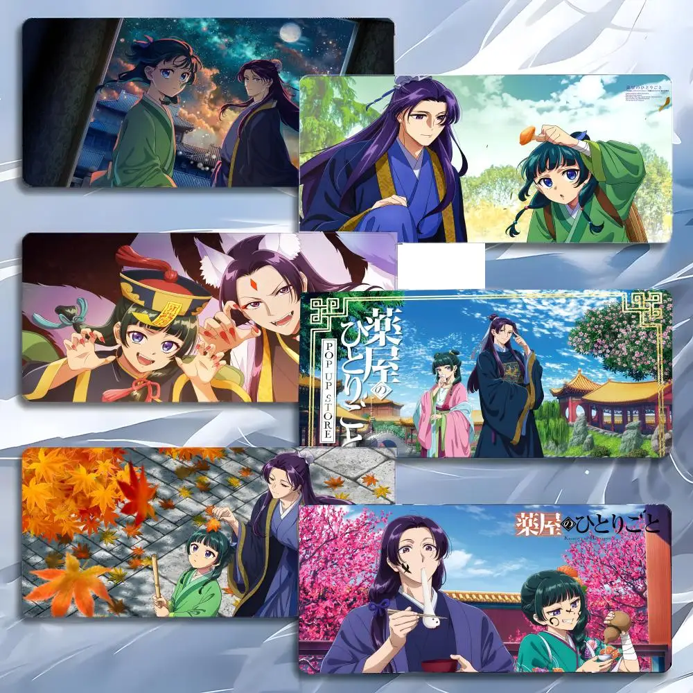 

T-The Apothecari Diaries Anime Historical Mouse Pad Mousepad Large Gaming LockEdge Thickened PC Table Desk Mat