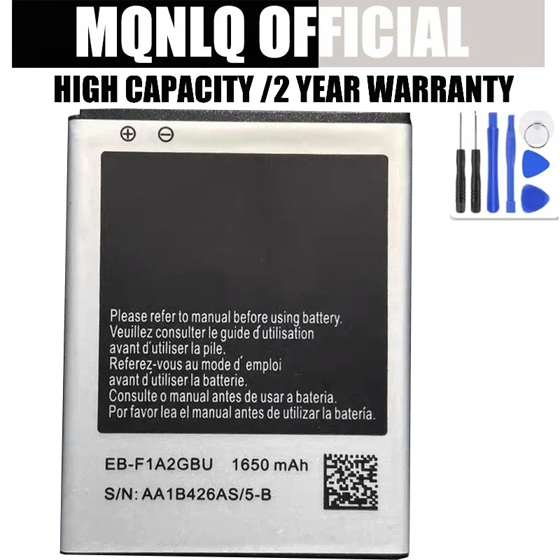 1650mAh EB-F1A2GBU New Battery For Samsung Galaxy S2 i9100 i9108 i9103 1777 i9105 i9100G i9188 i9050 B9062 + Free tools