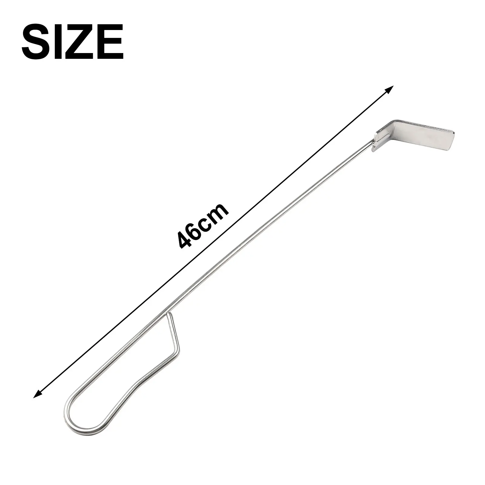 Charcoal Grill Ash Tool Ash Removal Tool Comfortable Metal Handle High-grade Metal Handle Innovative Connection Process