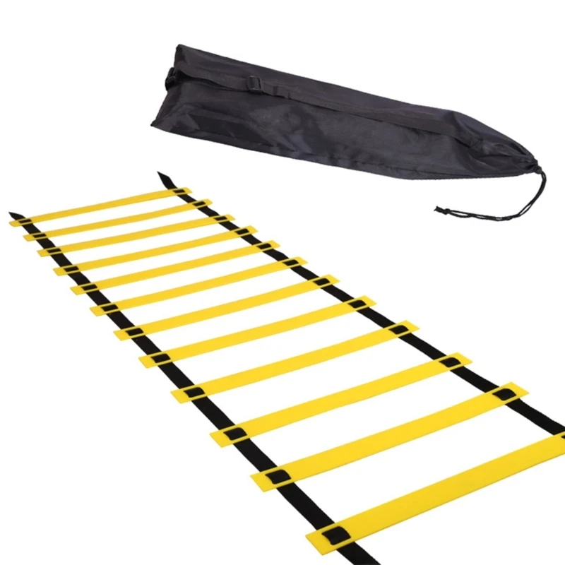 

Agility Ladder Speed Training Set Exercise Ladders for Soccer Football Footworks Sports Training Ladder with Carry Bag