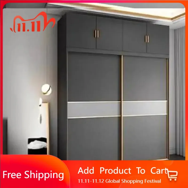 

Italian Sliding Doors Wardrobes Nordic Full Size Storage Bedroom Wardrobes Living Room Desk European Muebles Hotel Furniture