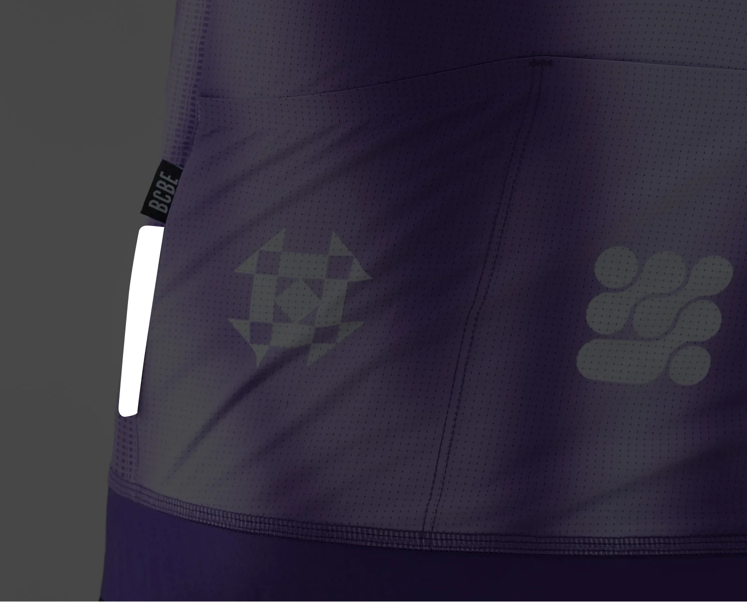 BCBE-ING AERO Fahrradtrikot Kurzarm Pro Race Fit Leichte Fahrradbekleidung Atmungsaktiv Schnelltrocknend YKK-Reißverschlüsse Fahrradtrikot – Detail 5