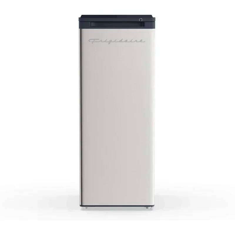 D2Bfrigidaire EFRF696-AMZ فريزر مستقيم 6.5 قدم مكعب سلسلة تصميم بلاتينيوم غير قابل للصدأ وسدادة تغذية pkvs |     فراغ أوتوماتيكي