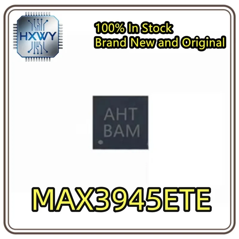 (5/20 pieces) MAX3945ETE+T MAX3945ETE TQFN-16 Dual-Channel Limiting Amplifier, Brand New Original, In Stock, Electronic Equipmen