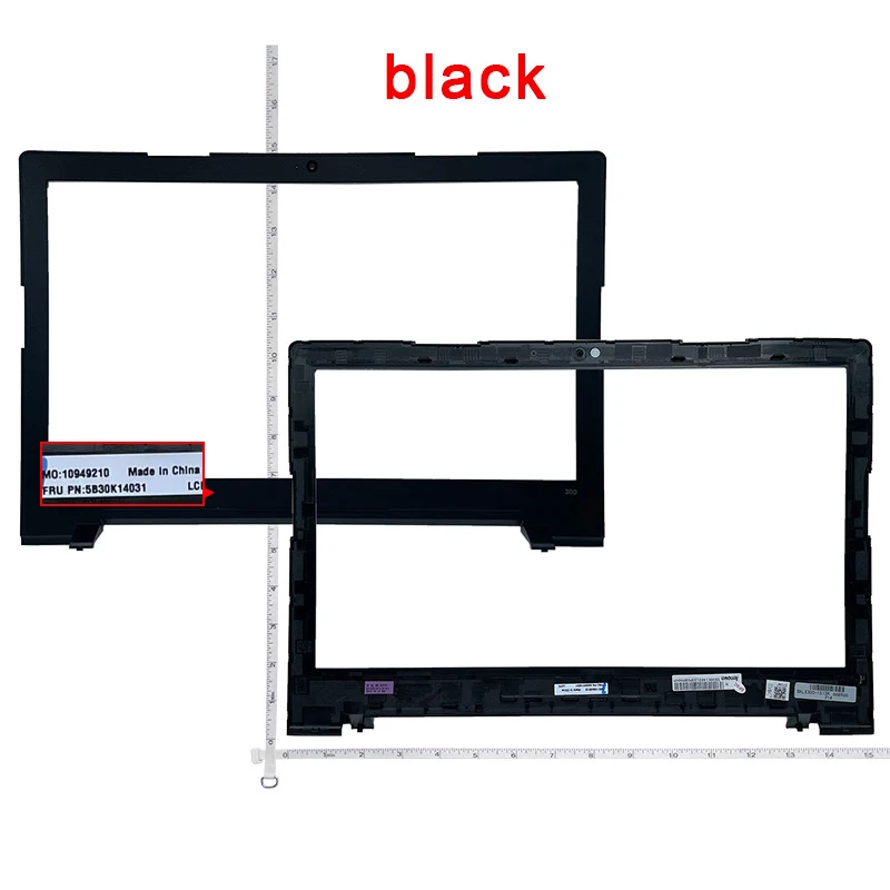 New Laptop LCD top cover case for Lenovo 300-15ISK 300-15 LCD Front Bezel Cover black