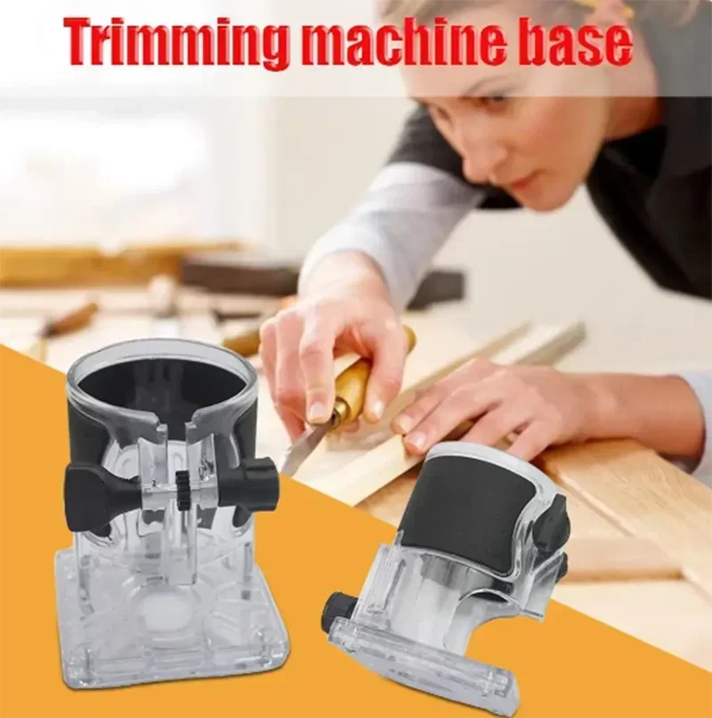 Wooden Router Base Trimming Milling Machine Base Electric Trimmer Machine Base For TUPIA MAKITA Power Tool Accessories 1PC