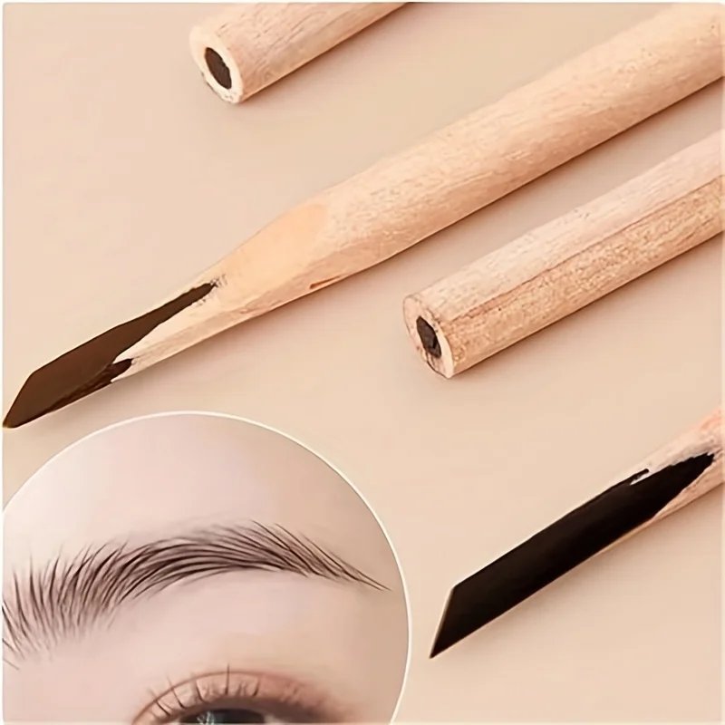 1PC Eyebrow Pencil Waterproof Microblading Dark Brown Marker Pencils Long-Lasting Eyebrow eyeliners Black Brown