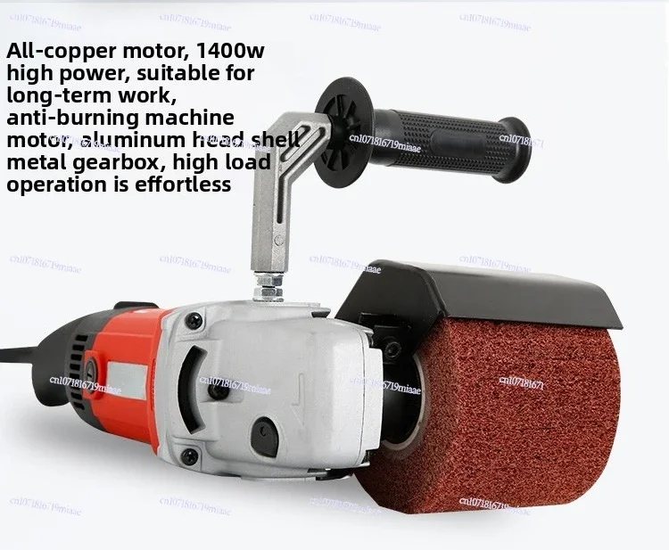 Stainless Steel Metal Wire Drawing Machine Small Portable Industrial Grade Polishing Machine Electric Speed Regulation Mirror