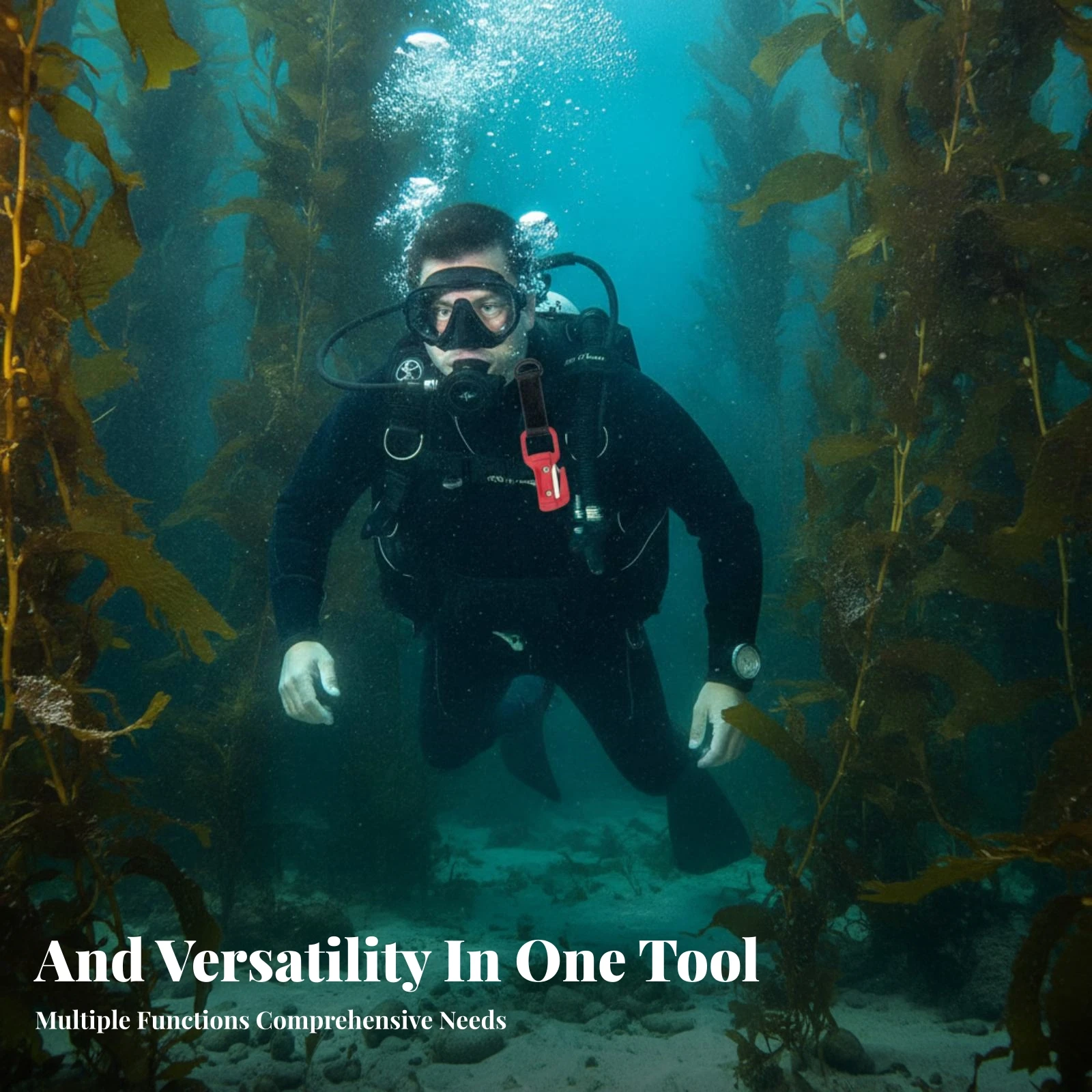 Dive Line Cutter Compact Quick Cutting Portable Water Safety Gear Diving Line Cutter for Underwater Rescue