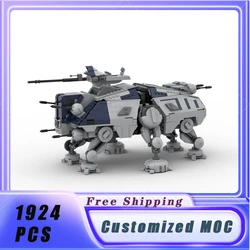 Space War MOC Classic Multi-purpose Military Ground Walking Machine Building Blocks  Model DIY Assembly Child Toy Gift