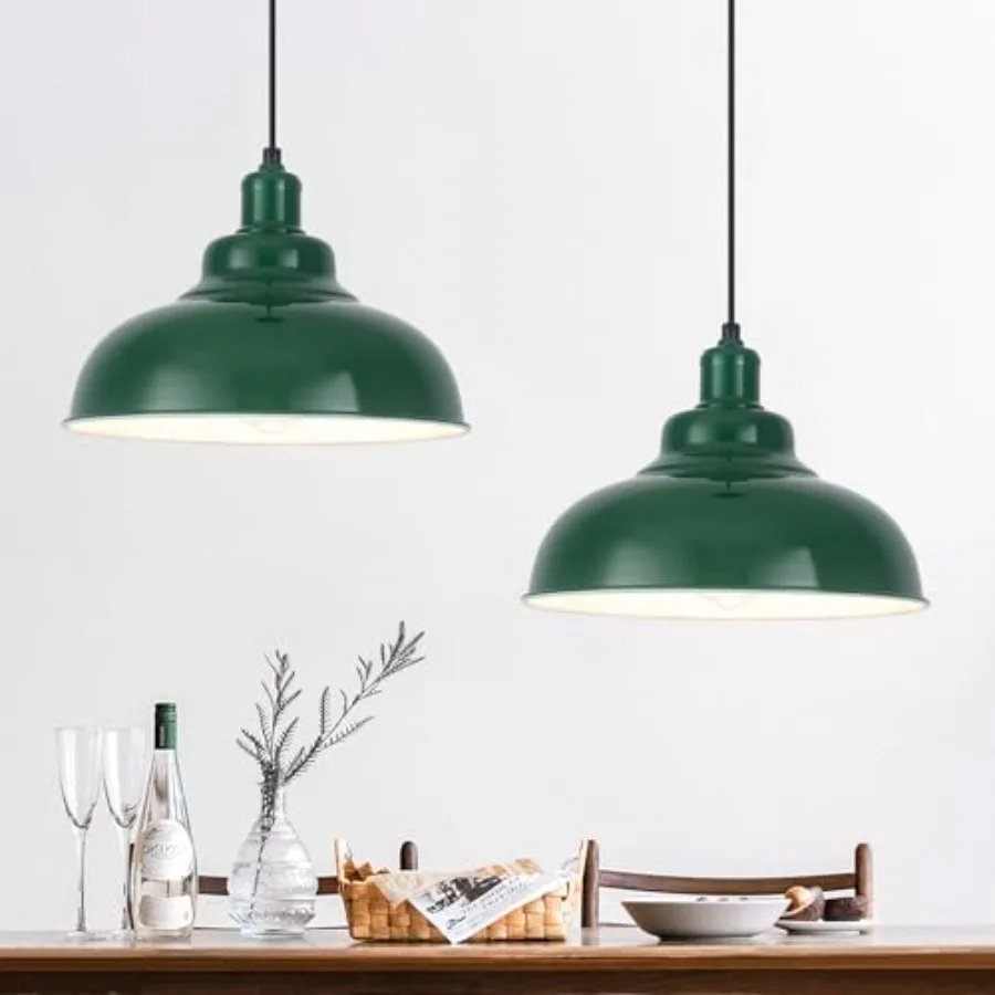 

Pendant Light Modern Pendant Light 11.4in Farmhouse Pendant Lights Kitchen Island Adjustable Height Industrial Pendnat Lighting