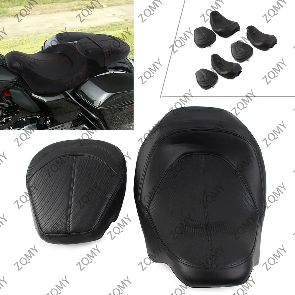 

Motorcycle Driver Passenger Pillion Seat Low-Profile For Harley Touring Road Glide CVO FLHR FLHX FLHT FLHRXS FLTRX 2009-2022