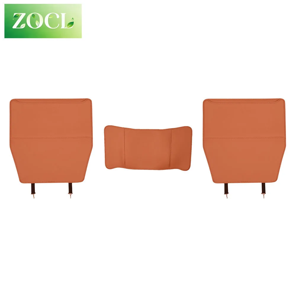 For Chery Jetour G700 2025 2026 Seat Back Anti Kick Pad Car Modification Accessories Original Color Leather Protective Pad