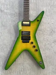 New! custom guitar made in china green ,flame maple,Mahogany body,