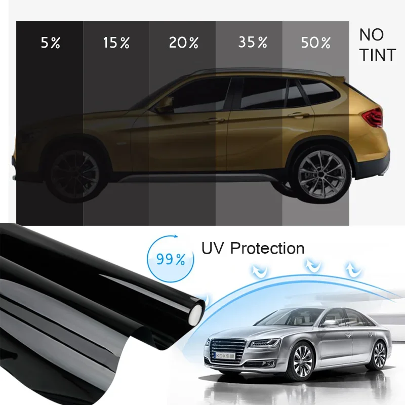 Aut ofens ter folie farb stabil Automobil Nano Keramik schwarz Solar Titan Tönung folie Sichtschutz folie