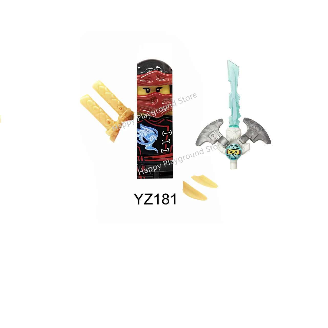 Anime Cartoon TV Ninja Dragons Rising Nokt Rox Zarkt Drix Master Wu Bouwstenen voor Kinderen DIY Cadeaus