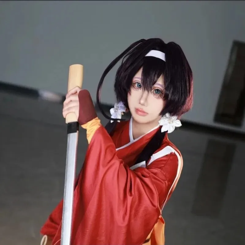 

LQAnime Izumi Kyouka Косплей Костюм Izumi Kyouka Кимоно Аниме Izumi Kyouka Полный комплект для Хэллоуина Вечеринка Наряд для женщин и девочек