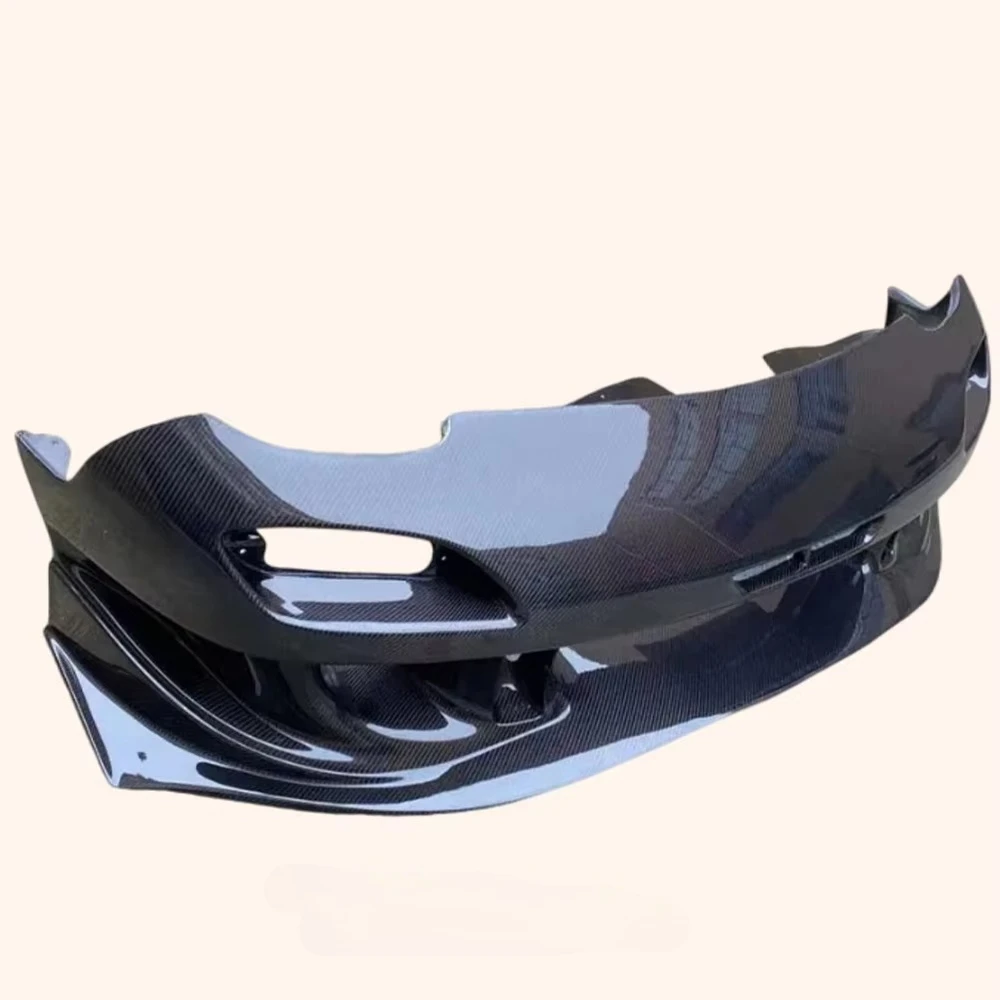 New Carbon Fiber Front Bumper Guard for Mazda RX-7 FD RX7 FD3S RE-GT Style Body Kits Car Parts