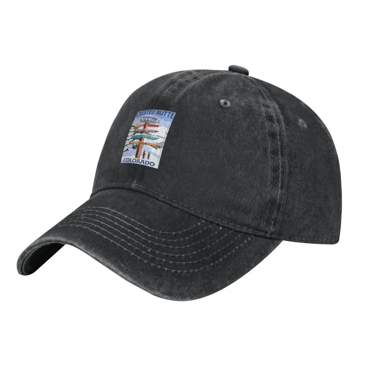 Crested Butte Elevation Colorado Baseball Cap hard hat Cosplay Women's Beach Outlet Men's