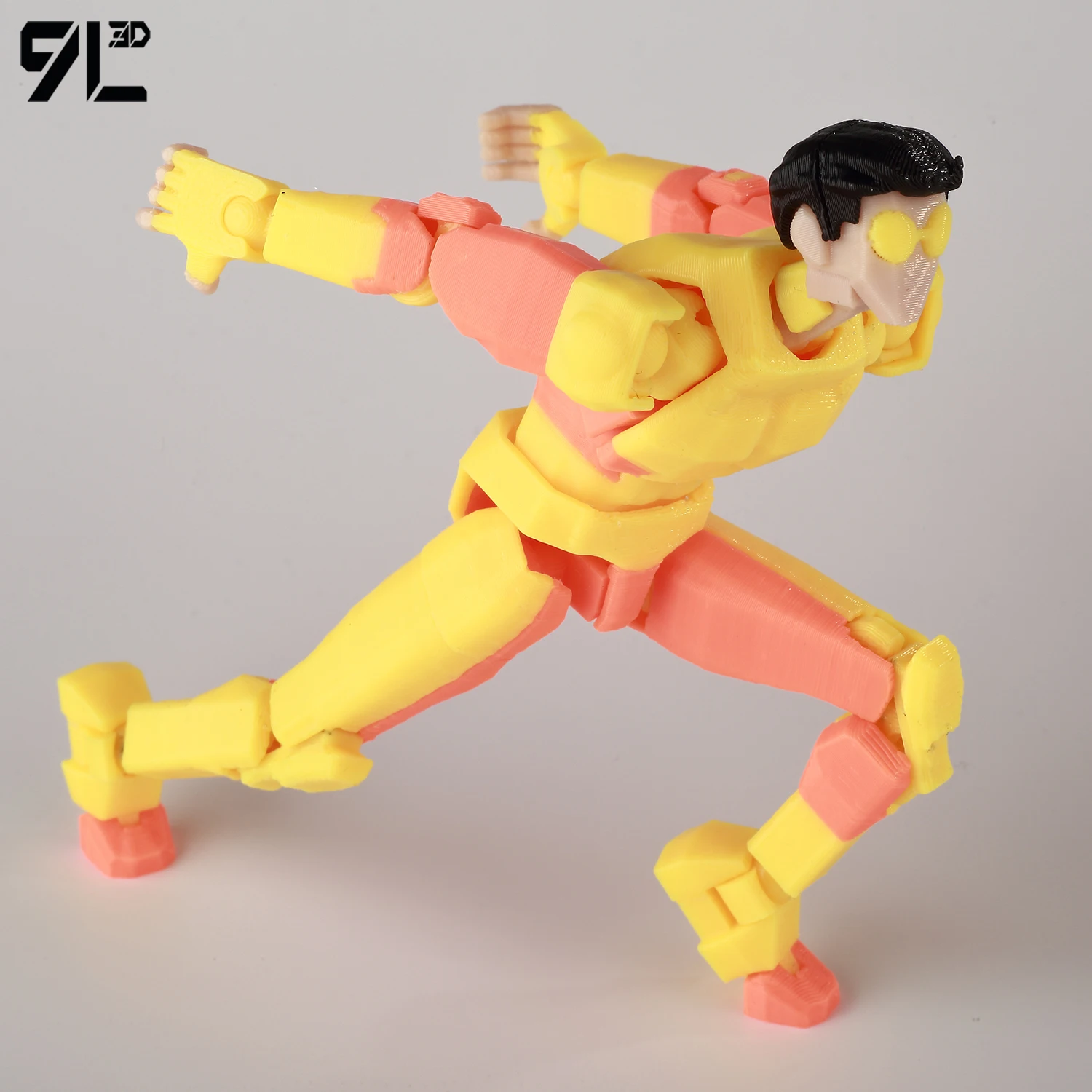 9L3D Printed Invincible Boys Bulletproof Mark Anime Multi-Jointed