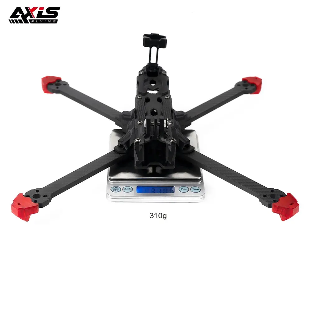Axisflying 7 بوصة مانتا X7 طقم إطارات صحيح X 340 مللي متر قاعدة العجلات ل طويلة المدى RC FPV حرة الطائرة بدون طيار كوادكوبتر الملحقات