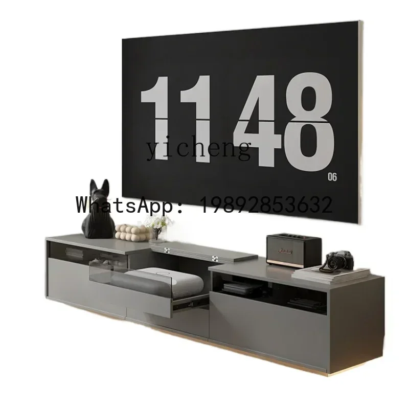 Z2-28 Minimalist Laser TV Dedicated Compartment Home Theater Smart Projector Living Room Multi-Function TV Cabinet