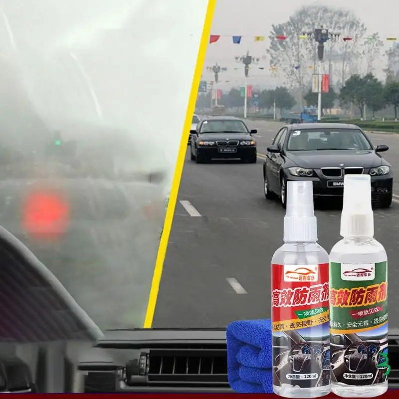 

Anti Fog Spray For Inside Car Windshield Anti Rain Spray Water Protective Coating Long-Lasting Anti-Water Anti-Fog For Rain