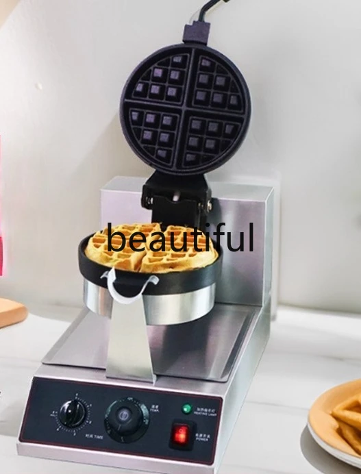 

Commercial waffle, rotary waffle oven lattice cake machine, voltage muffin machine commercial