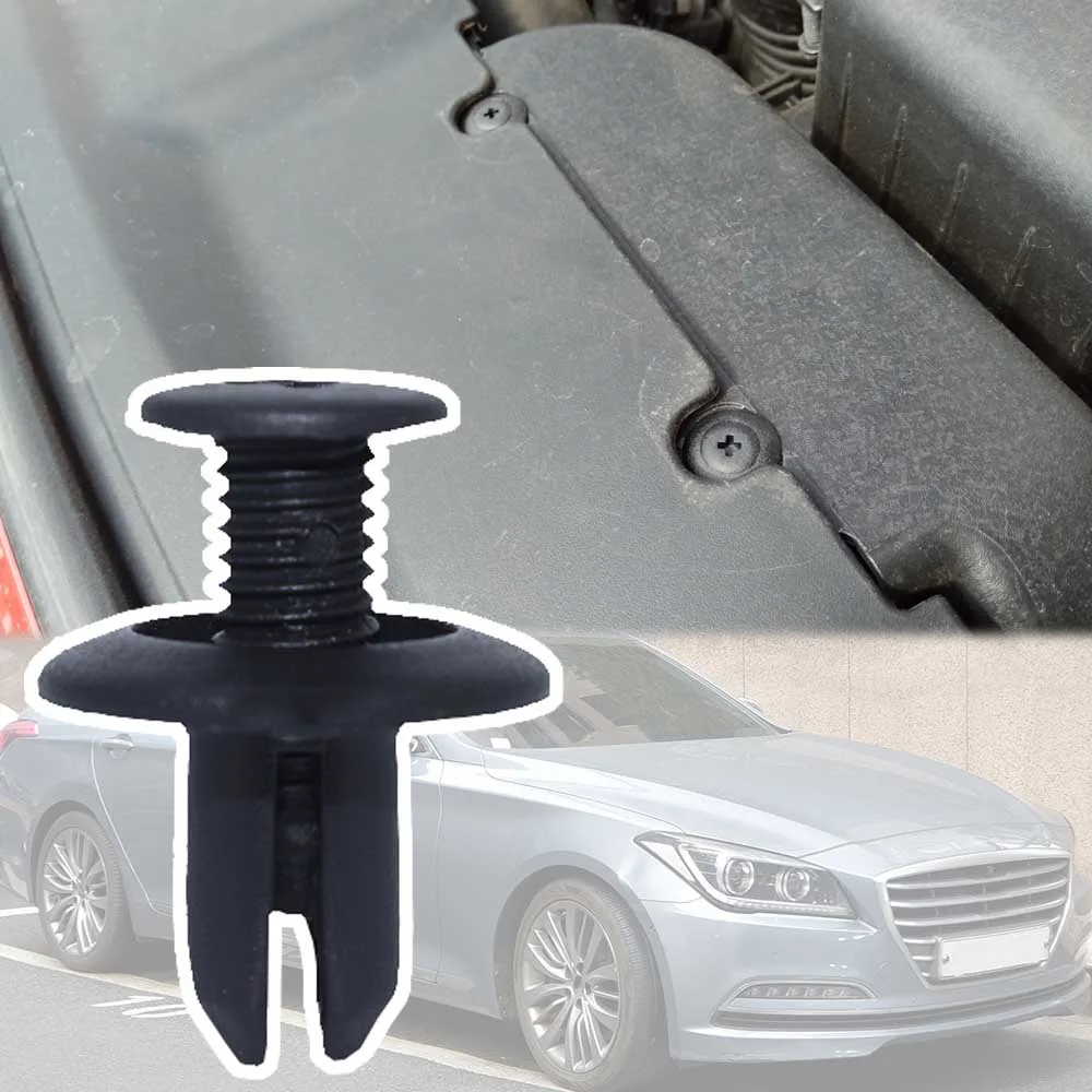 For Hyundai Genesis BH DH 2009 - 2015 2016 Getz TB 2002-2008 Car Lining Mud Guards Screw Bumper Retainer Rivet Rear Trunk Clips