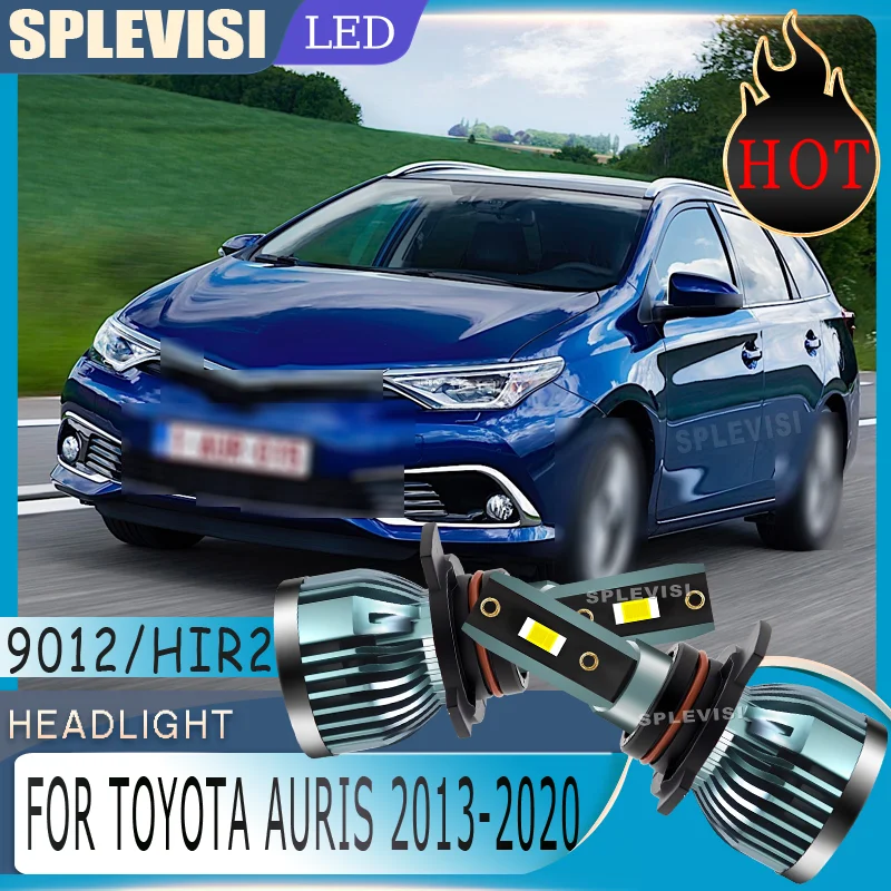 

High-Intensity Car LED Headlight 9012 Shockproof Construction For Toyota Auris 2013-2020 2013 2014 2015 2016 2017 2018 2019 2020
