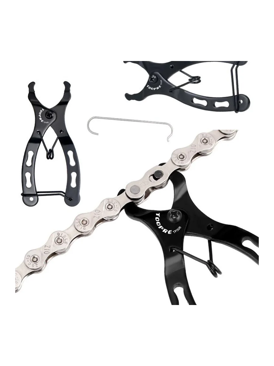 AliExpress Marbit 1pcs Bike Bicycle Chain Quick Link Open Close Tool Master Link Pliers Bike Chain Magic Button Clamp Removal Tools 9.2CM