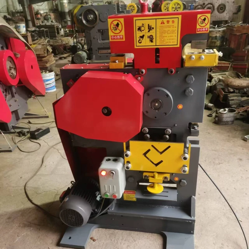 Iron Worker Machines 220/380V Multi-purpose Punching and Shearing Machine CNC Metal Shearing Machine
