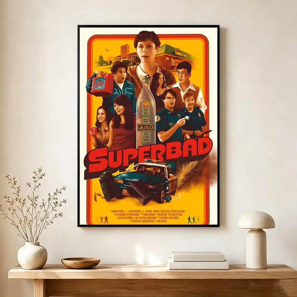 Comedy Movie S-superbad Poster Modern Home Decoration Interior Design & Contemporary Wall Art Collection