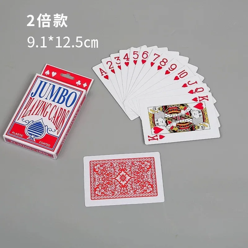 

9,1 12,5 см большие игральные карты для новинок, игры для вечеринок, свадебные мероприятия, реквизит для покера, настольные игры, развлекательный инструмент