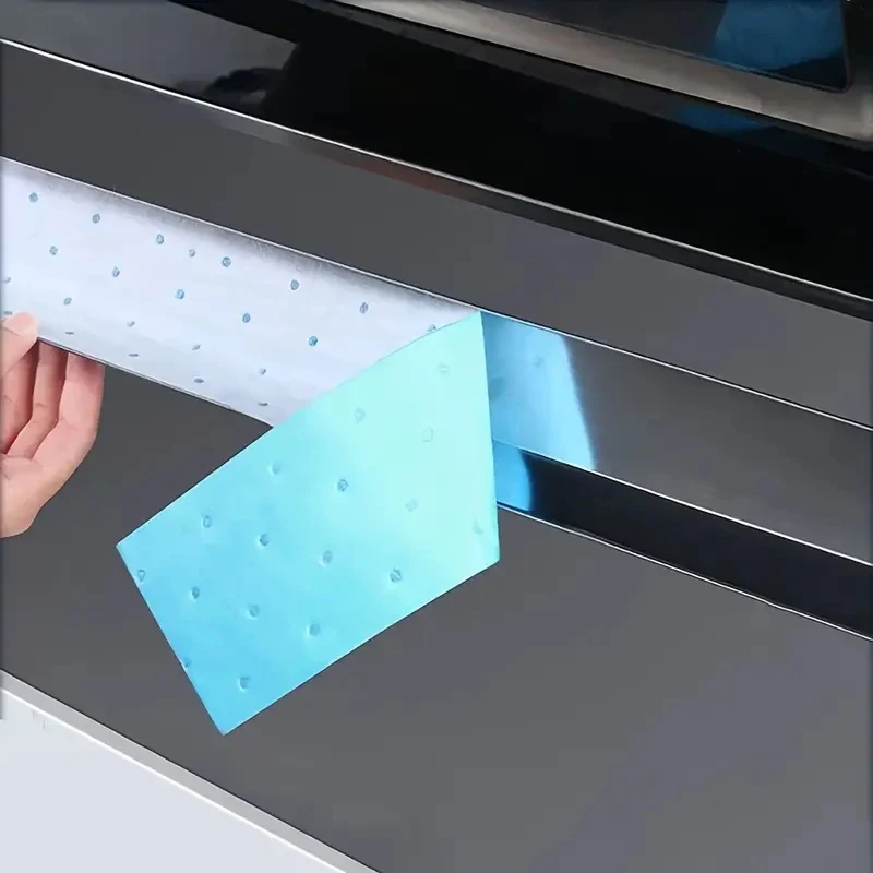 30pcs thick oil suction paper for range hood, oil box pad paper, kitchen oil discharge sticker, range hood suction paper