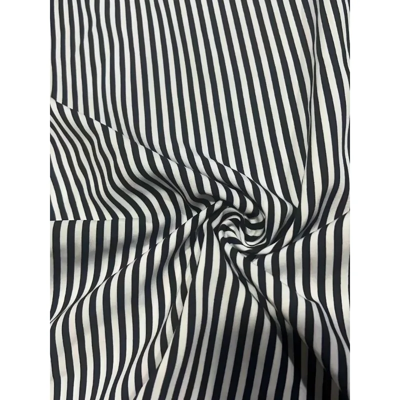 Plus Size 1XL-5XL Tops for Women Long Sleeve Casual Striped Print Button Down Shirts Loose Turn Down Collar Blouses