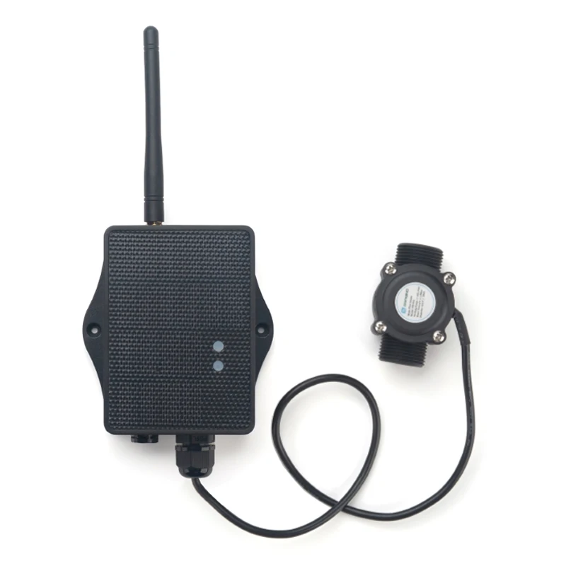 SW3L-LS-020 LoRaWAN Outdoor Flow Sensor Monitor The Water Usage For Buildings Supports BLE Configure and Wireless OTA Update