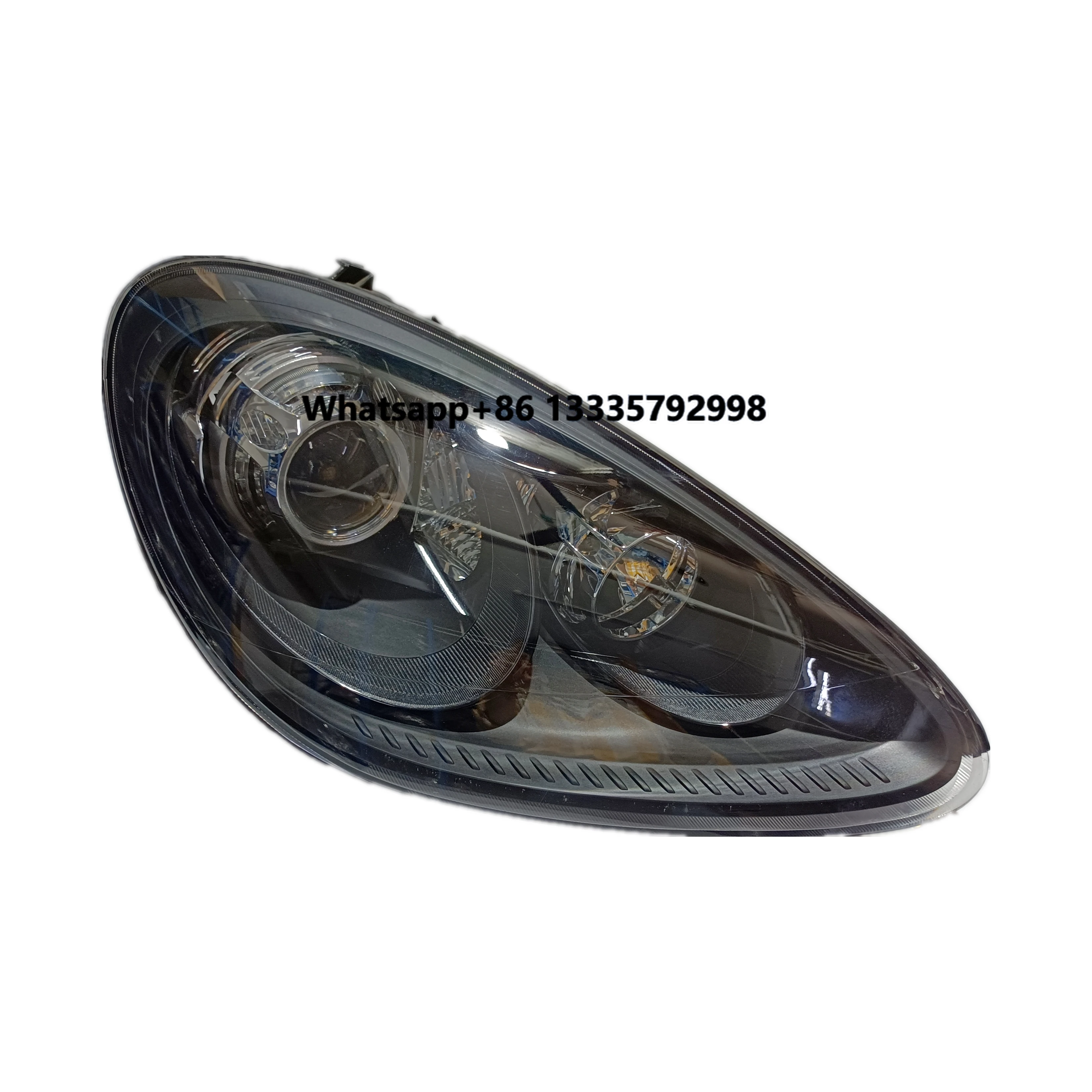 

Hot Sell Low Voltage Anti Flicker Passed Headlamps GTS 958 2012 2013 2014 Black Headlight for Cayenne Xenon Car Light for Posche