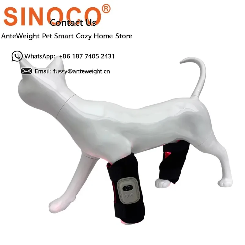 660nm 850nm Pet Supplies Lighting Treatment Wearable Wrap Anti-Inflammatory Pain Relief Device Tissue Repair Properties for Dog