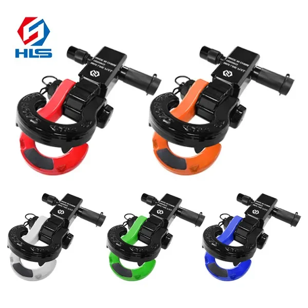 Off Road Conversion Trailer Hitches Accessories Drop Forged Carbon Load Recovery Tow Hooks Receiver Shackle hitch receiver