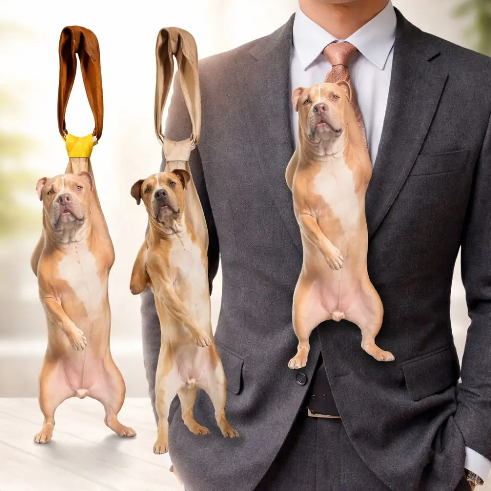 gravata-masculina-3d-em-formato-de-cachorro-com-estampa-animal-gravata-criativa-e-realista-em-tecido-acetinado-para-casamento-e-festa