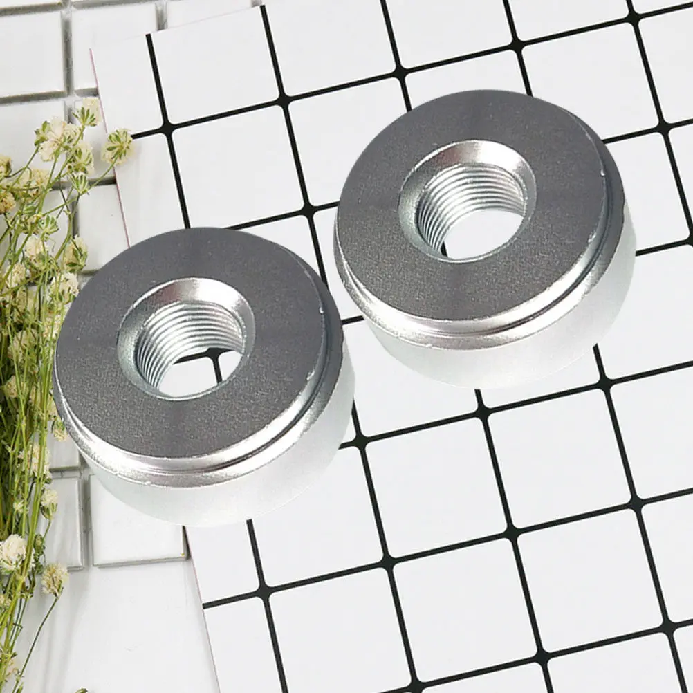 2Pcs Alloy Welding Pressure Resistance Welding Thread Head Reliable Connection for Pipe Adapter Set