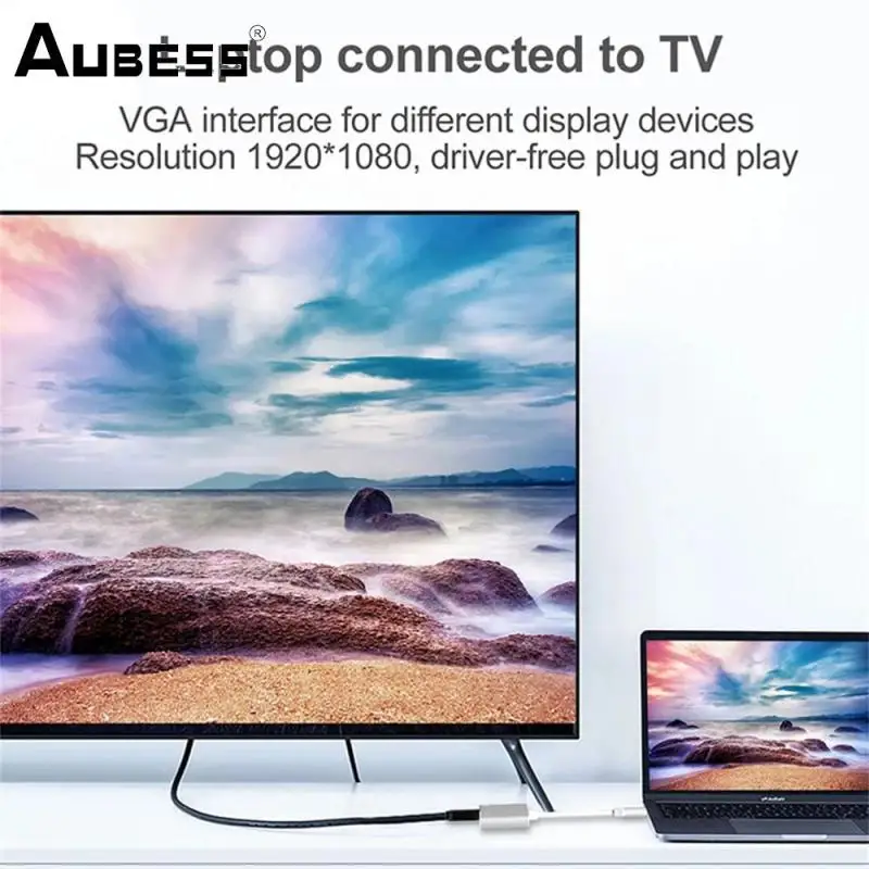 Expansion Dock 5 In 1 USB Splitter Vga Pd Adapter USB-c Zu 4k HDMI-kompatibel Computer Zubehör 4k 30hz Typ-c Hub